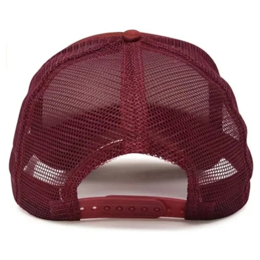 NEW Texas Southern Tigers Foam Trucker Mesh Snapback Hat 2TONE MAROON WHITE
